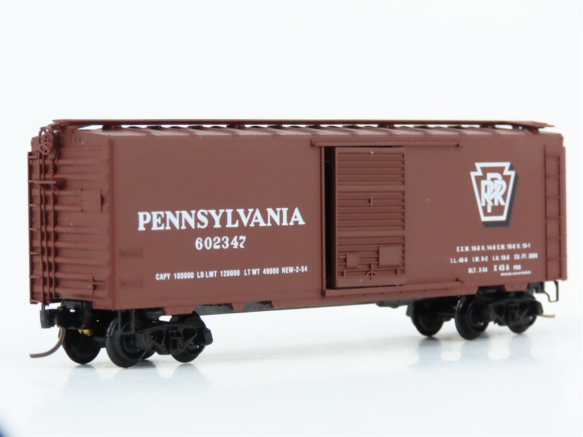 N Scale Kadee Micro-Trains MTL 20780 PRR Pennsylvania 40&#39; Box Car #602347