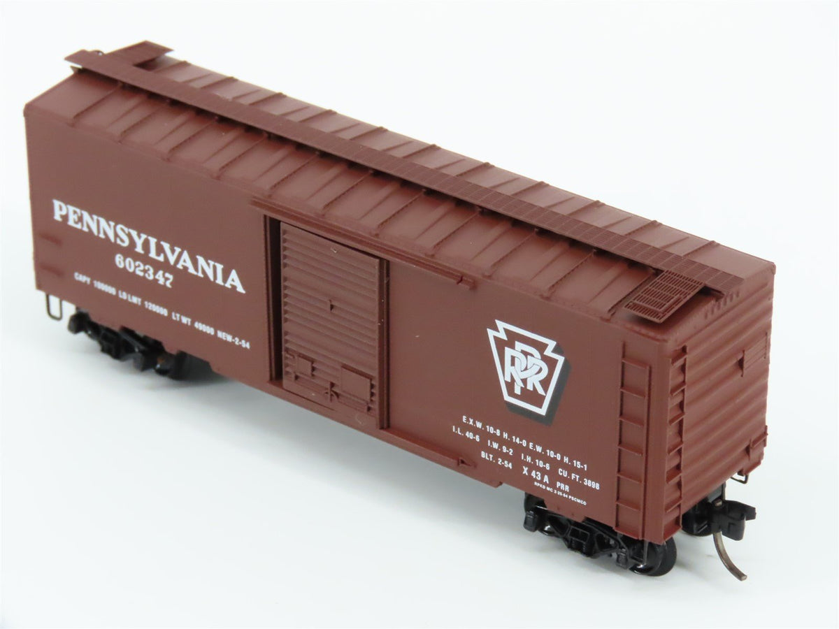 N Scale Kadee Micro-Trains MTL 20780 PRR Pennsylvania 40&#39; Box Car #602347
