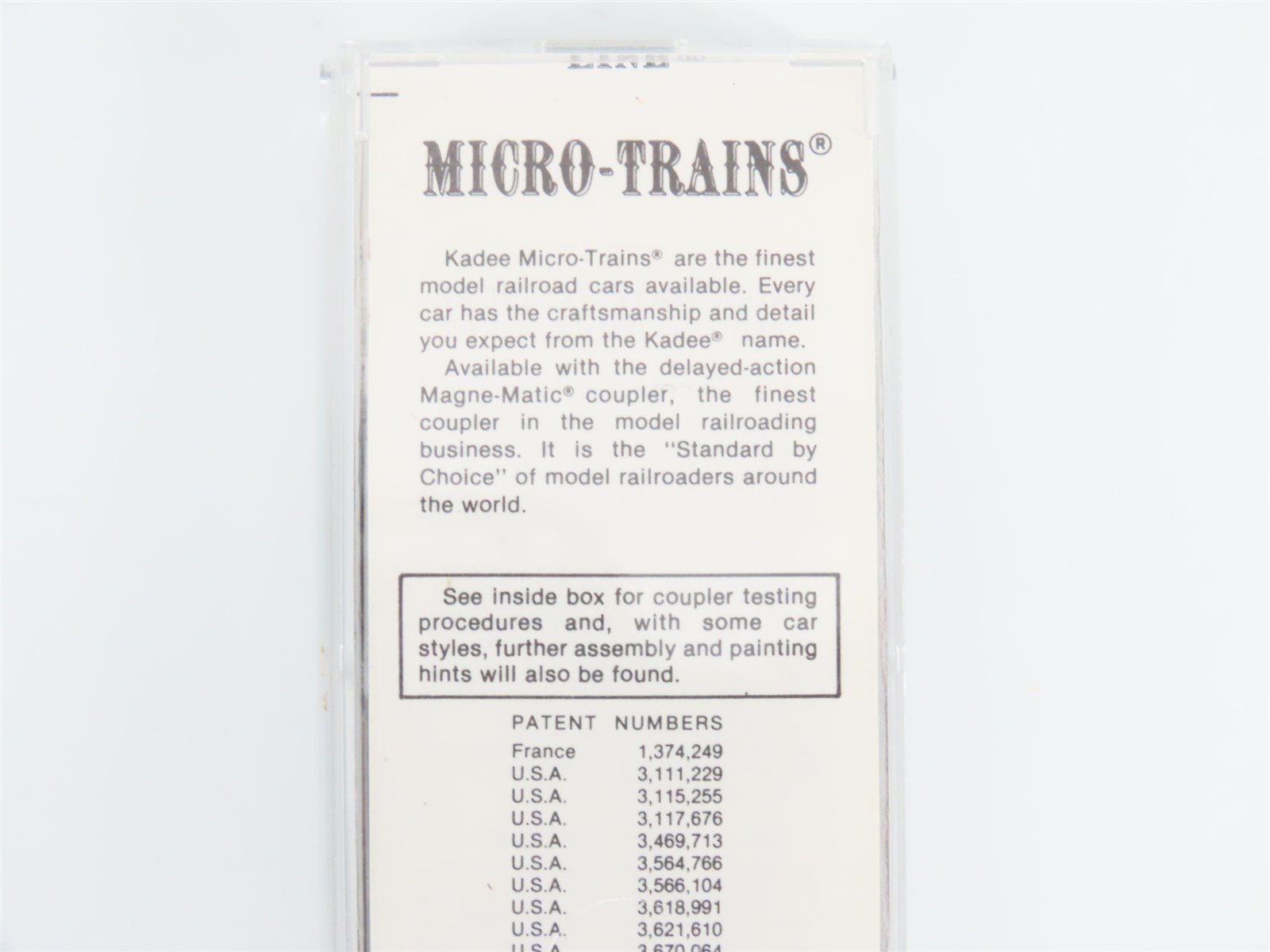 N Scale Kadee Micro-Trains MTL 20780 PRR Pennsylvania 40' Box Car #602347