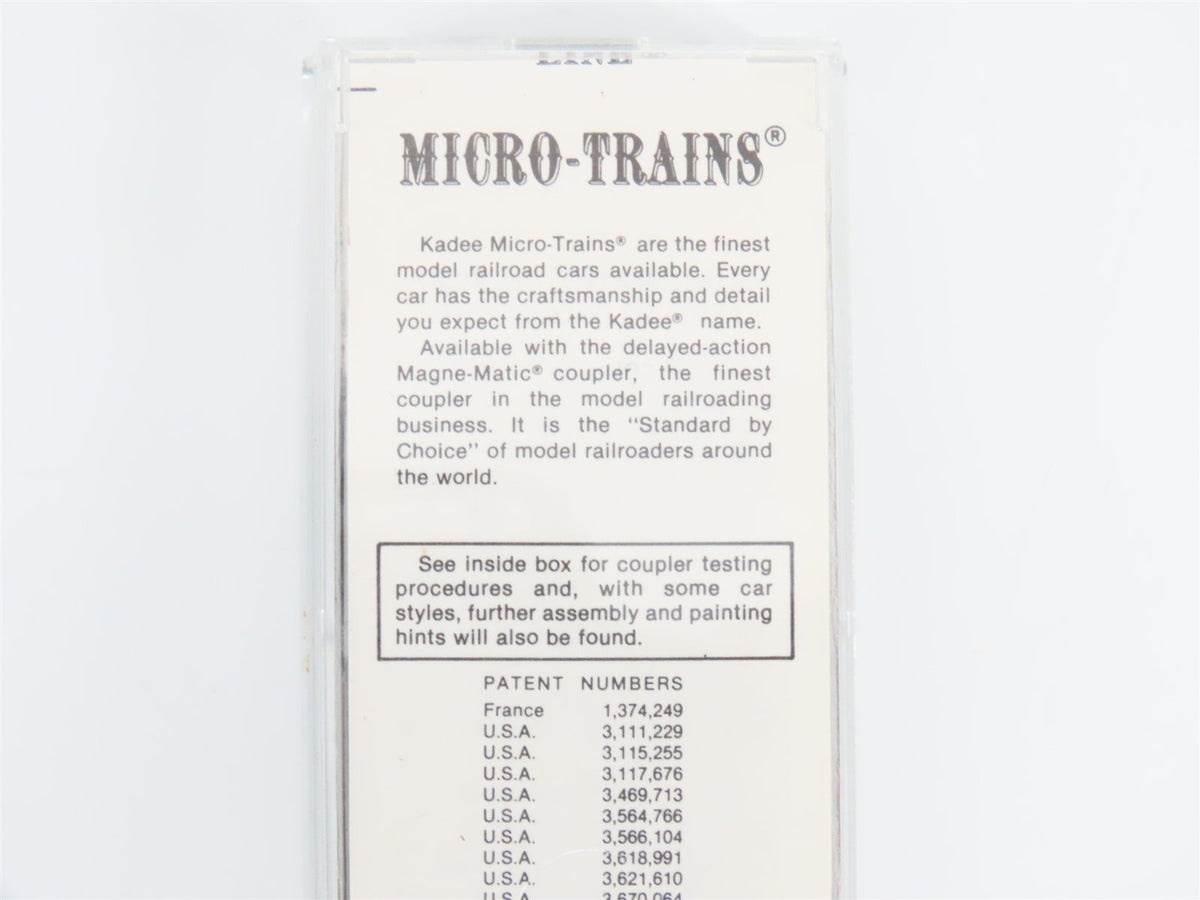 N Scale Kadee Micro-Trains MTL 20780 PRR Pennsylvania 40&#39; Box Car #602347