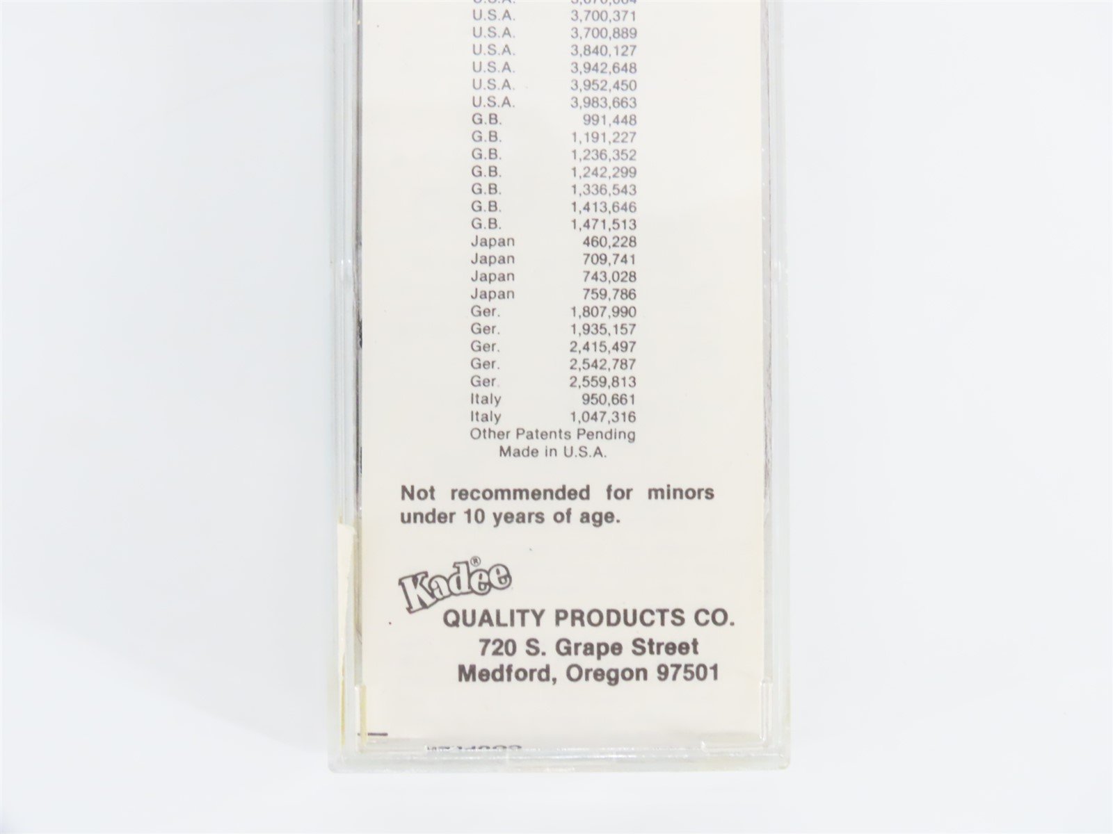 N Scale Kadee Micro-Trains MTL 20780 PRR Pennsylvania 40' Box Car #602347