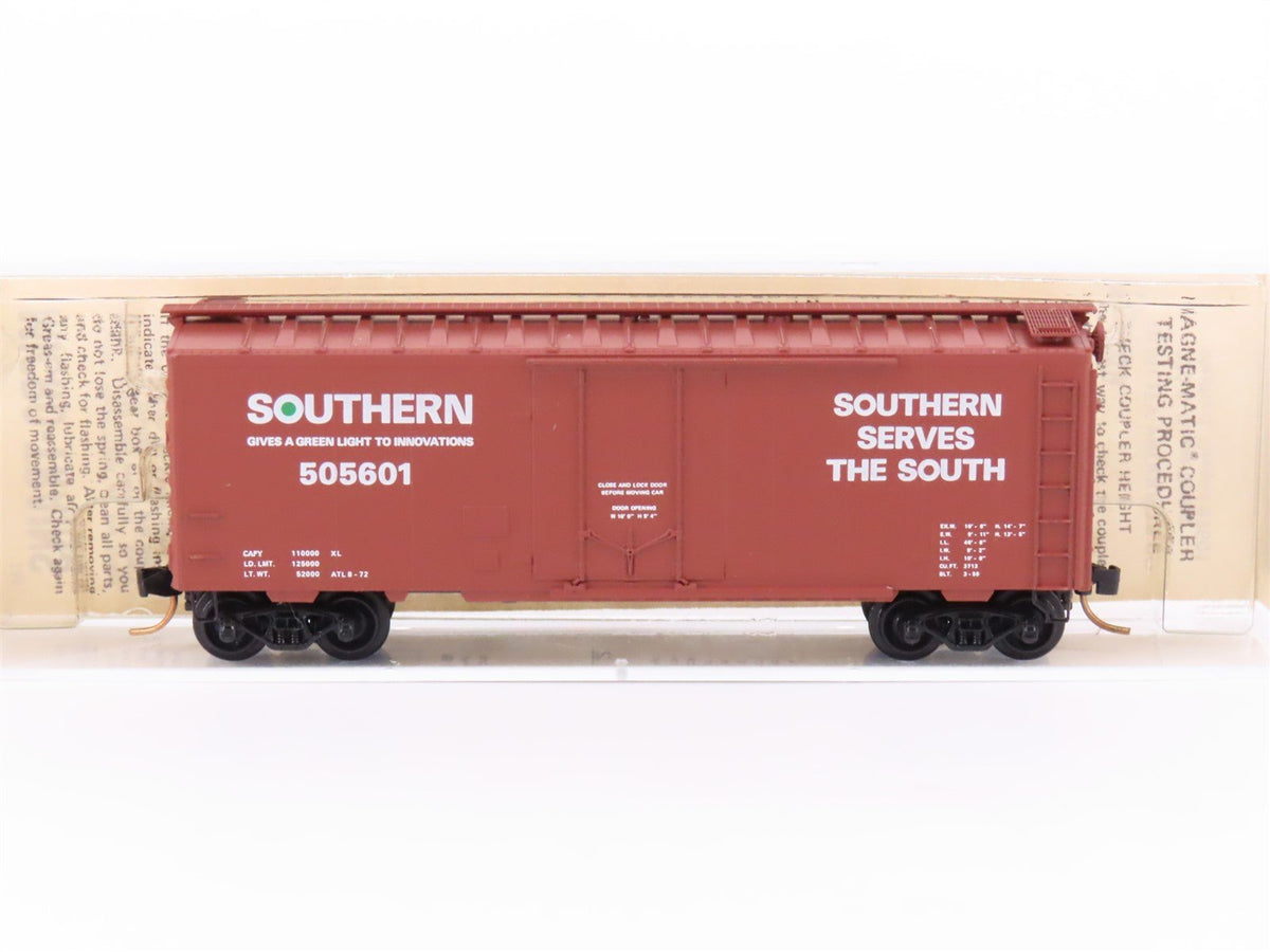 N Scale Micro-Trains MTL/Kadee 21100 Southern 40&#39; Standard Boxcar #505601