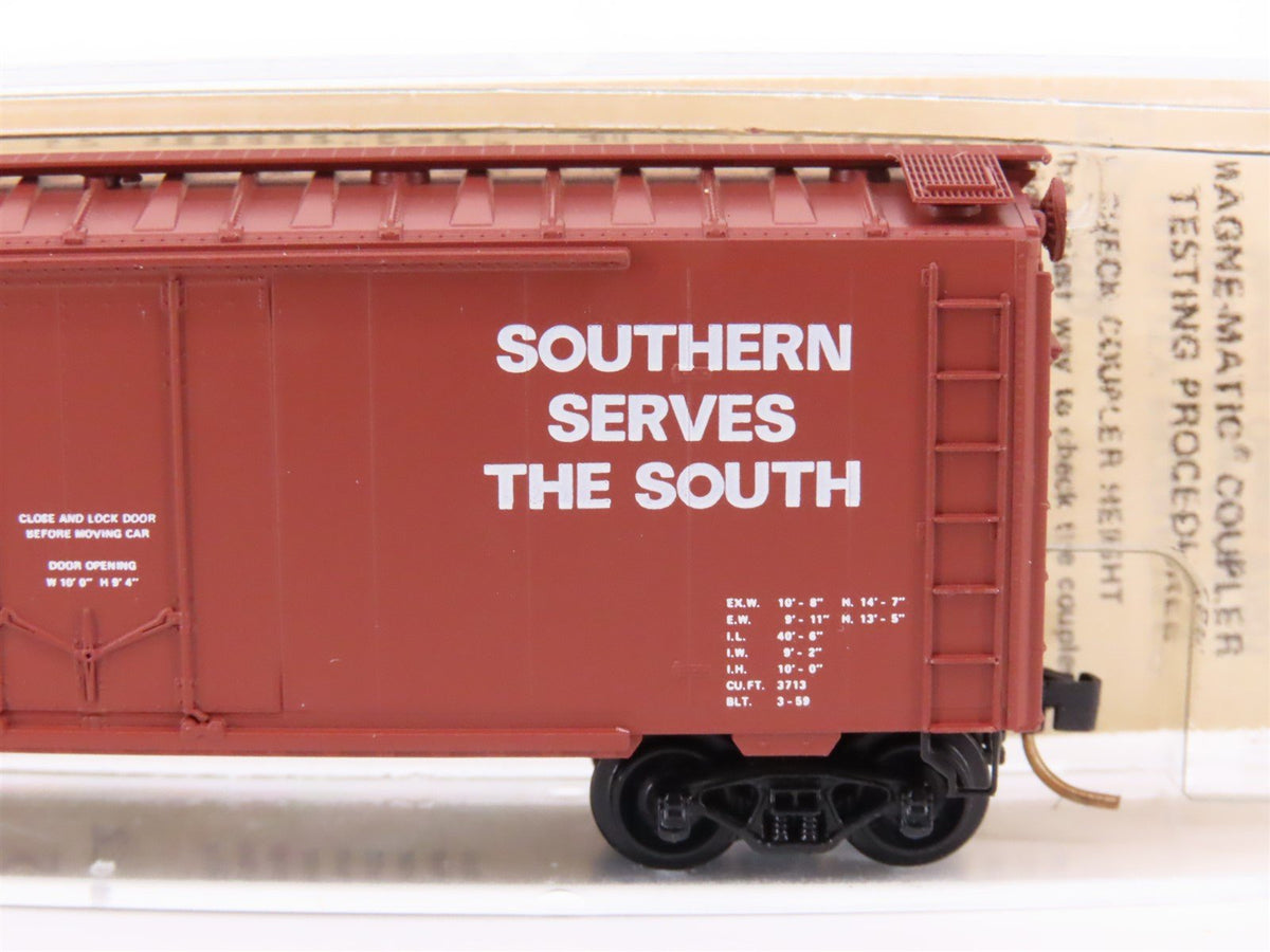 N Scale Micro-Trains MTL/Kadee 21100 Southern 40&#39; Standard Boxcar #505601