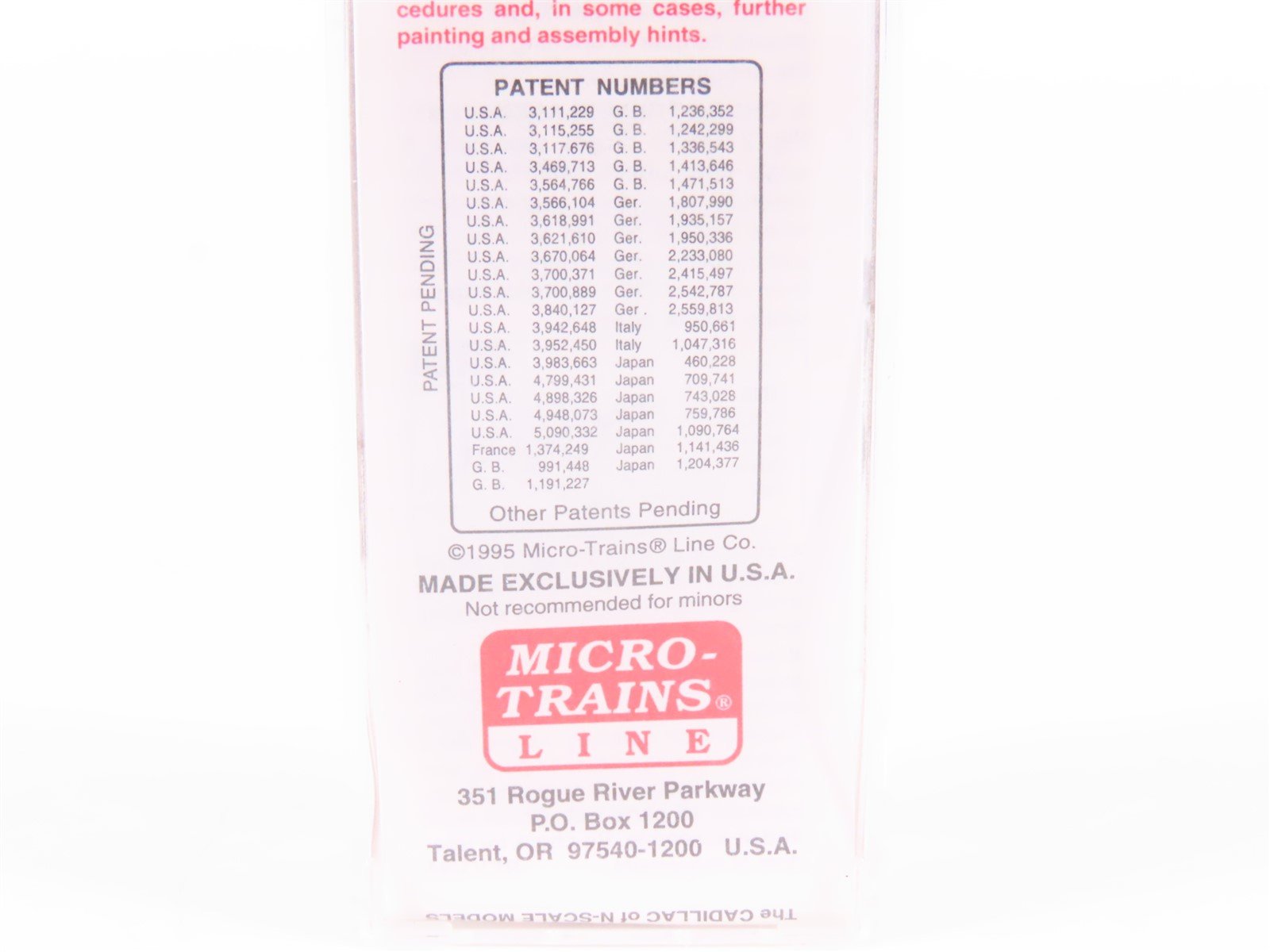 N Micro-Trains MTL 58020 CBTCo Schwarzschild & Sulzberger 36' Ice Reefer #1675