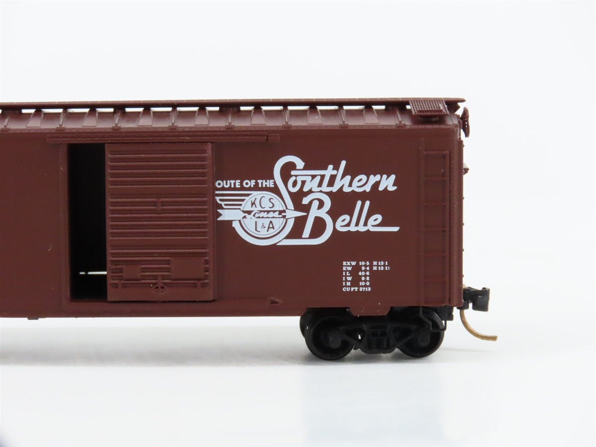 N Scale Kadee Micro-Trains MTL 20540 L&amp;A Southern Belle 40&#39; Box Car #15008