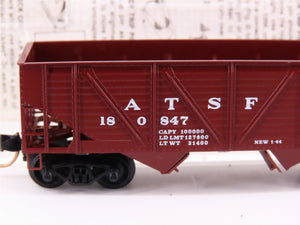 N Scale Micro-Trains MTL/Kadee 57010 ATSF Railway 33' Hopper Car #180847 w/Load