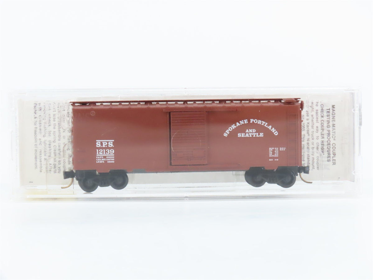 N Kadee Micro-Trains MTL 20990 SPS Spokane Portland &amp; Seattle 40&#39; Box Car #12139