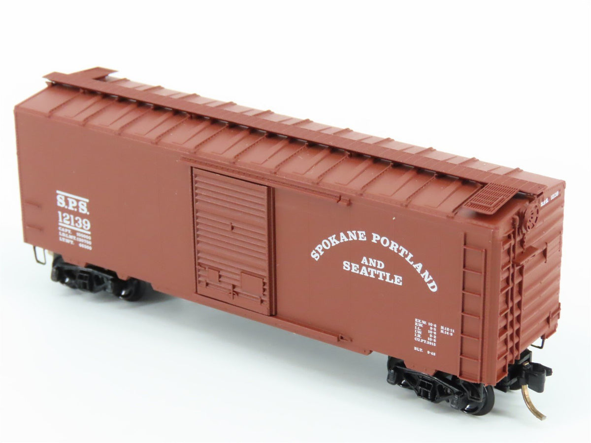 N Kadee Micro-Trains MTL 20990 SPS Spokane Portland &amp; Seattle 40&#39; Box Car #12139