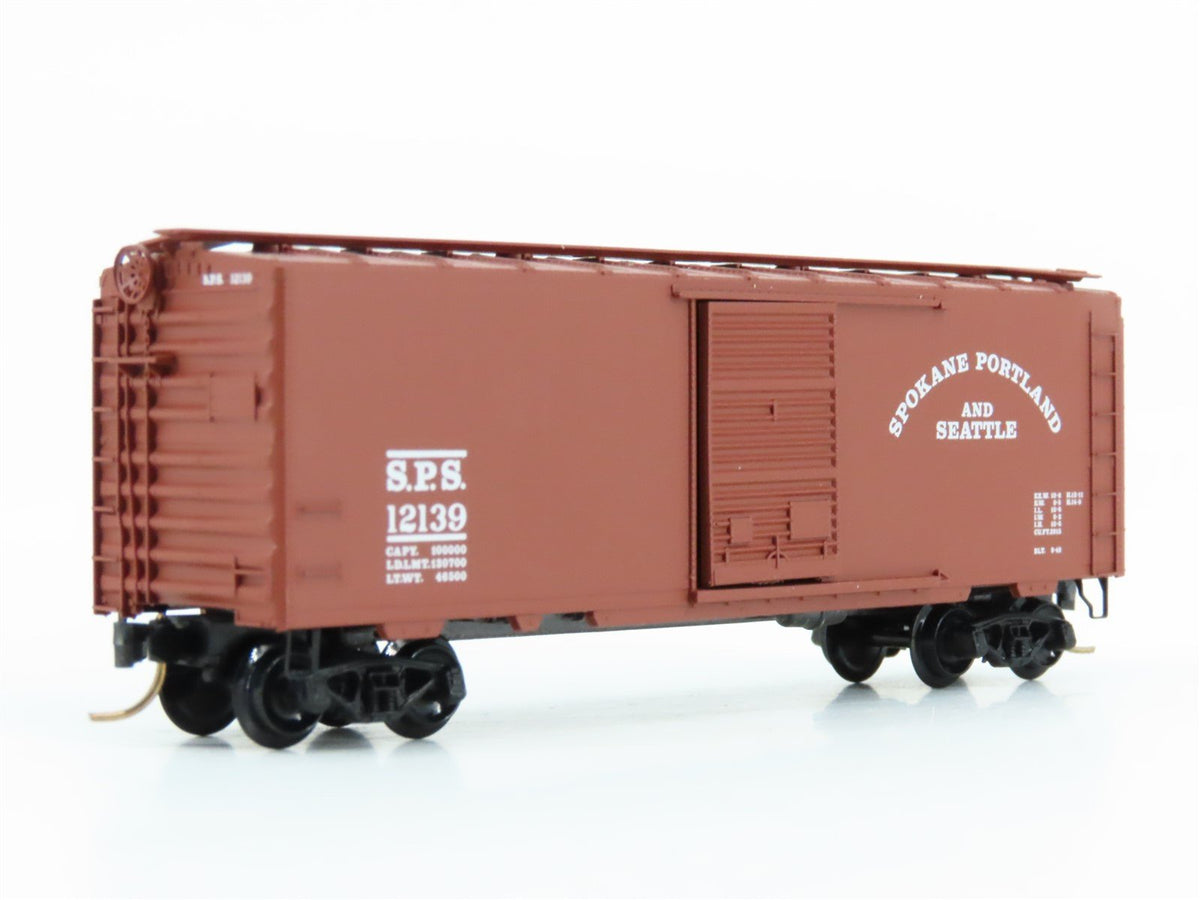 N Kadee Micro-Trains MTL 20990 SPS Spokane Portland &amp; Seattle 40&#39; Box Car #12139