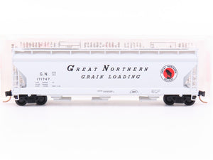 N Micro-Trains MTL 94160 GN Great Northern ACF 3-Bay Covered Hopper #171747