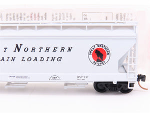 N Micro-Trains MTL 94160 GN Great Northern ACF 3-Bay Covered Hopper #171747