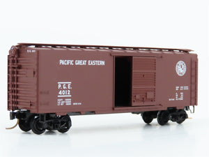 N Scale Kadee Micro-Trains MTL 20970 PGE Pacific Great Eastern 40' Box Car #4012