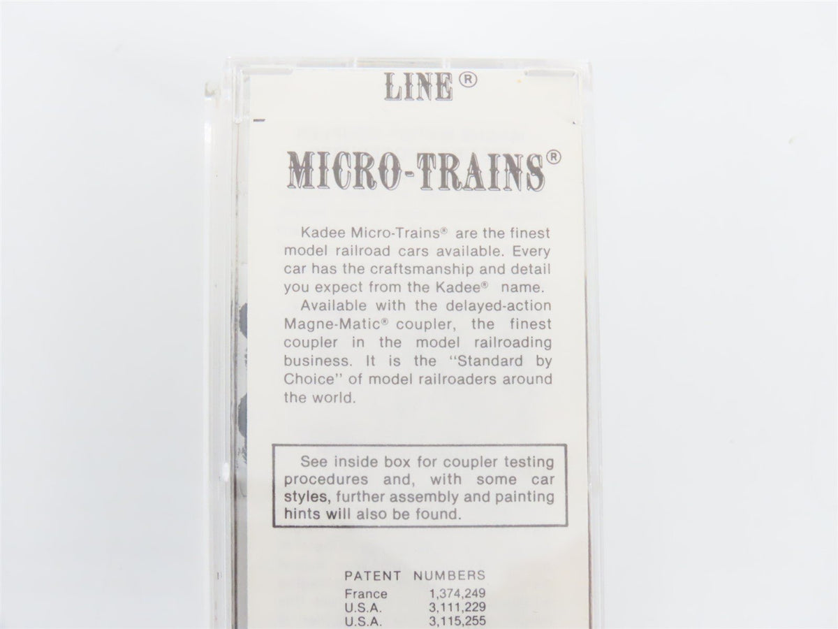 N Scale Kadee Micro-Trains MTL 20970 PGE Pacific Great Eastern 40&#39; Box Car #4012