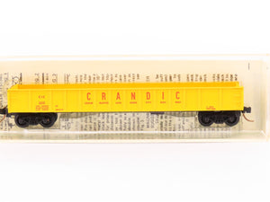 N Scale Micro-Trains MTL/Kadee 48040 CIC 50' Drop End Gondola Car #320 wLoad