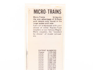 N Scale Micro-Trains MTL/Kadee 48040 CIC 50' Drop End Gondola Car #320 wLoad