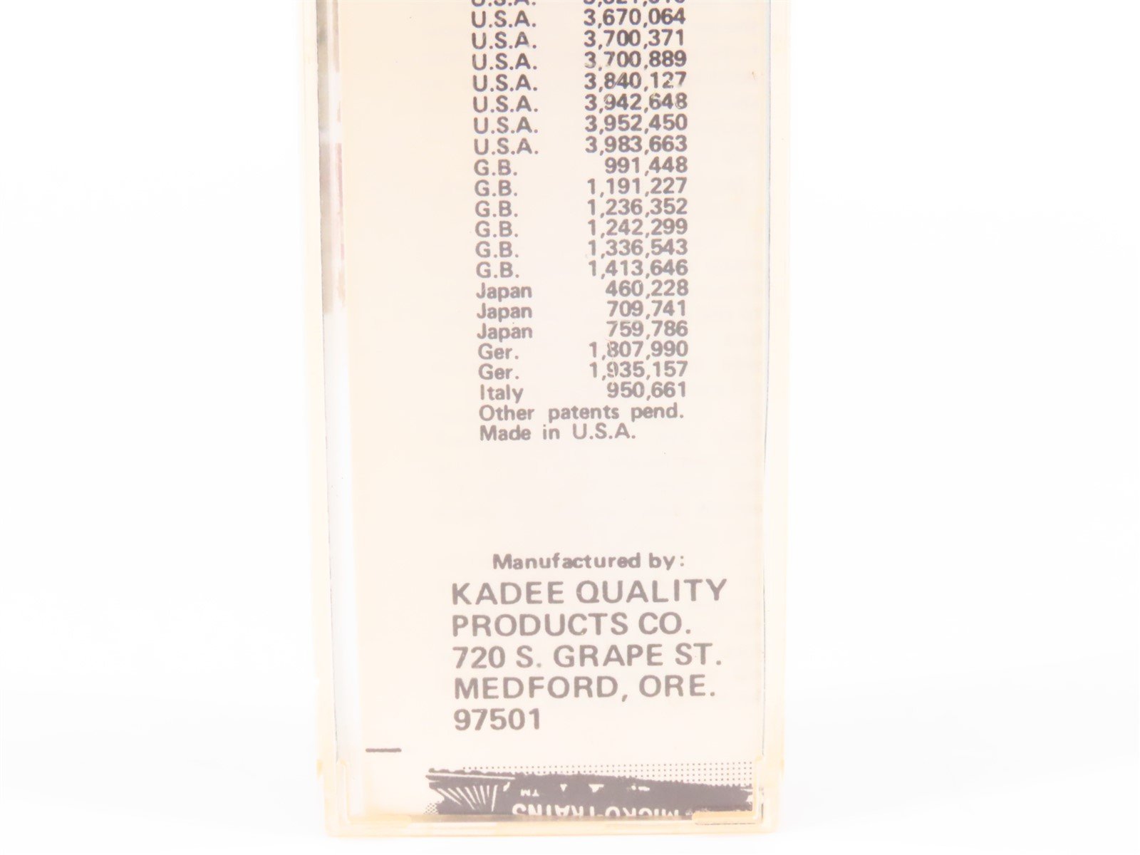 N Scale Micro-Trains MTL/Kadee 48040 CIC 50' Drop End Gondola Car #320 wLoad