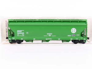 N Scale Micro-Trains MTL 94110 BNSF Railway ACF 3-Bay Covered Hopper #422033