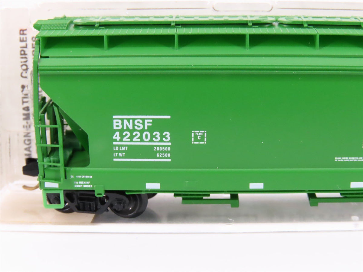 N Scale Micro-Trains MTL 94110 BNSF Railway ACF 3-Bay Covered Hopper #422033