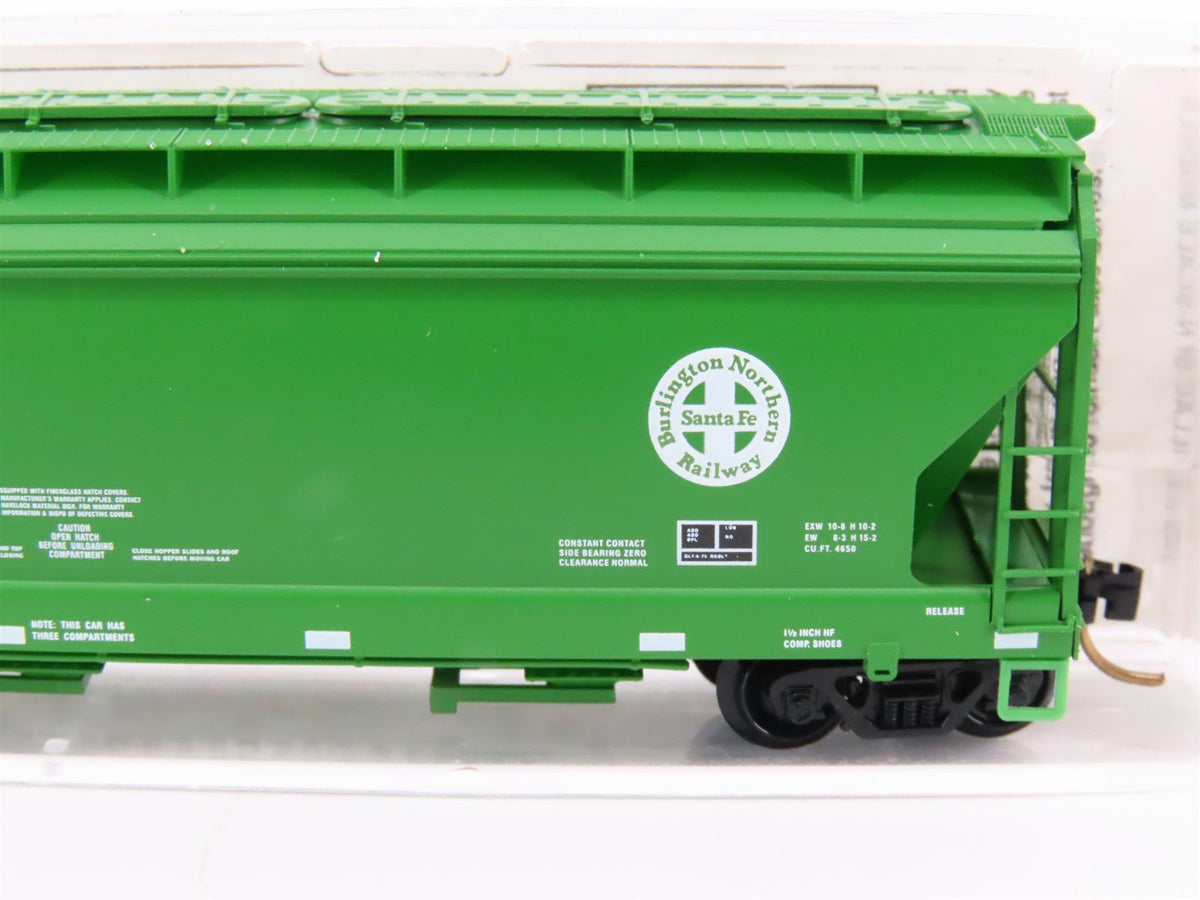 N Scale Micro-Trains MTL 94110 BNSF Railway ACF 3-Bay Covered Hopper #422033