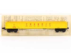 N Scale Micro-Trains MTL/Kadee 48040 CIC 50' Drop End Gondola Car #324 wLoad