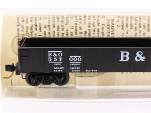 N Scale Micro-Trains MTL/Kadee 48020 B&O 50' Drop End Gondola Car #557000