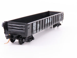 N Scale Micro-Trains MTL/Kadee 48020 B&O 50' Drop End Gondola Car #557000