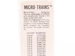 N Scale Micro-Trains MTL/Kadee 48020 B&O 50' Drop End Gondola Car #557000