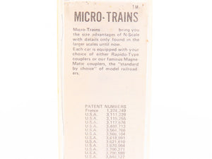 N Scale Micro-Trains MTL/Kadee 48050 ITC 50' Drop End Gondola Car #3300 wLoad