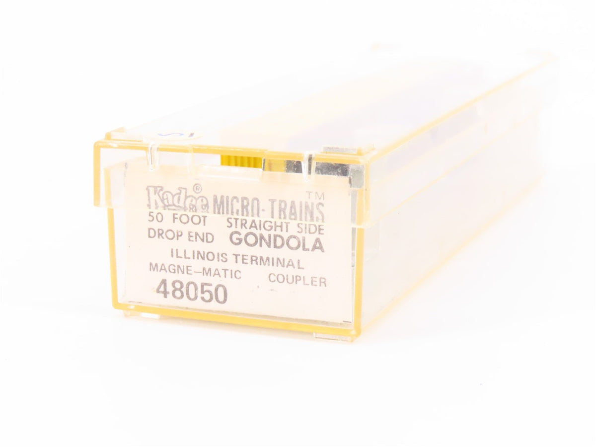 N Scale Micro-Trains MTL/Kadee 48050 ITC 50&#39; Drop End Gondola Car #3300 wLoad