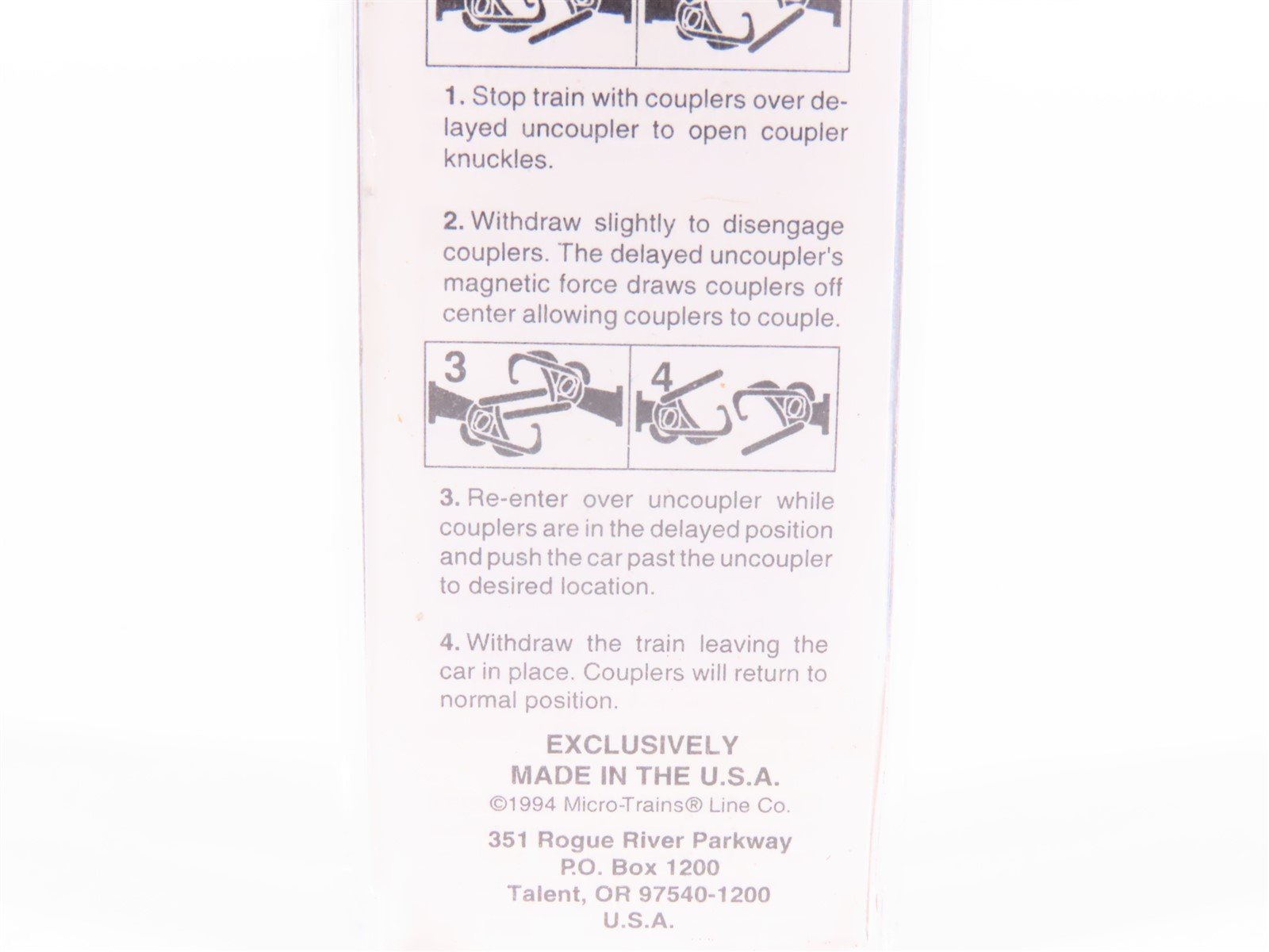 N Scale Micro-Trains MTL 21000 Series Undecorated 40' Standard Plug Door Box Car