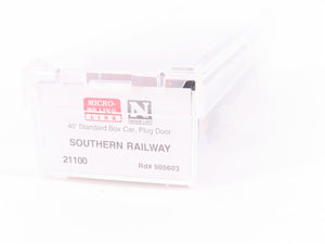 N Micro-Trains MTL 21100 SOU Southern Railway 40' Plug Door Box Car #505603