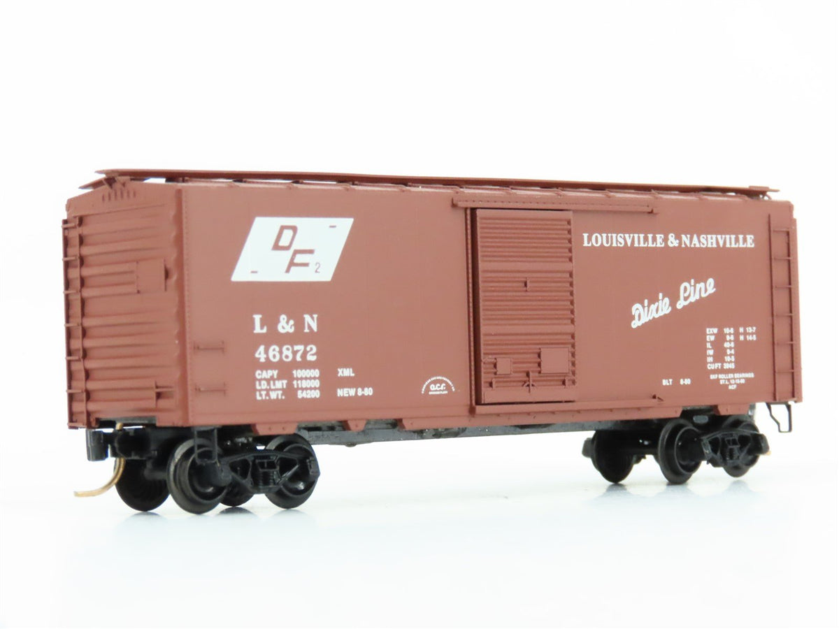 N Scale Kadee Micro-Trains MTL 20430 L&amp;N &quot;Dixie Line&quot; 40&#39; Box Car #46872