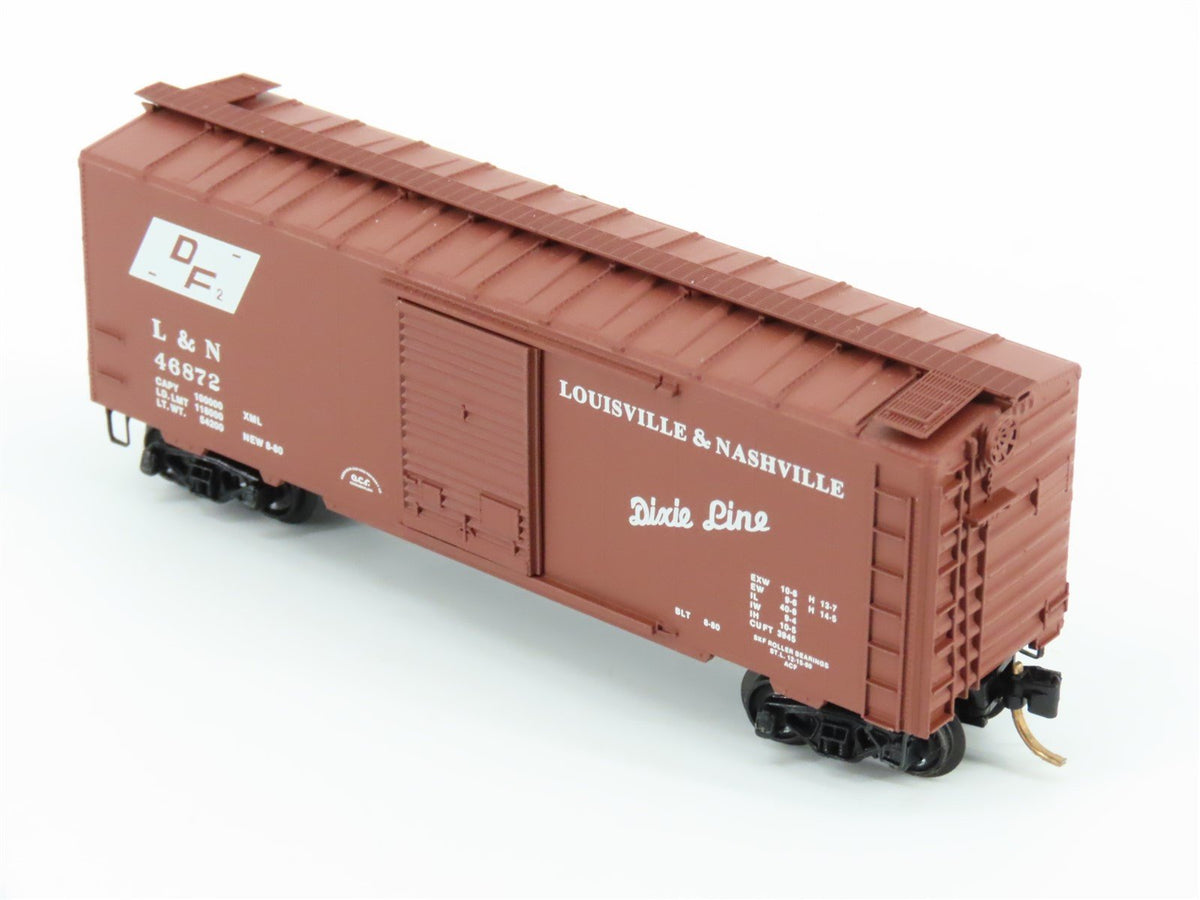 N Scale Kadee Micro-Trains MTL 20430 L&amp;N &quot;Dixie Line&quot; 40&#39; Box Car #46872