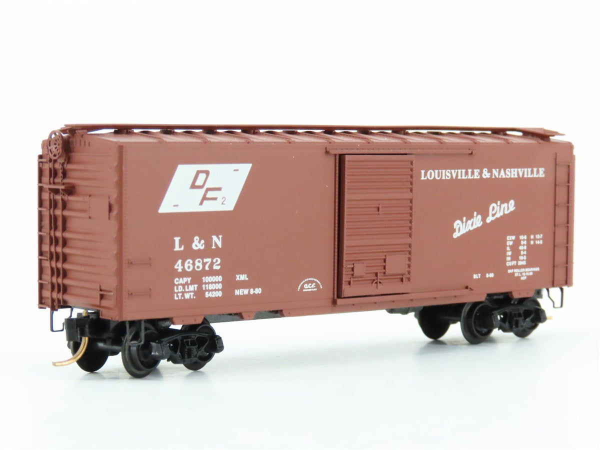 N Scale Kadee Micro-Trains MTL 20430 L&amp;N &quot;Dixie Line&quot; 40&#39; Box Car #46872