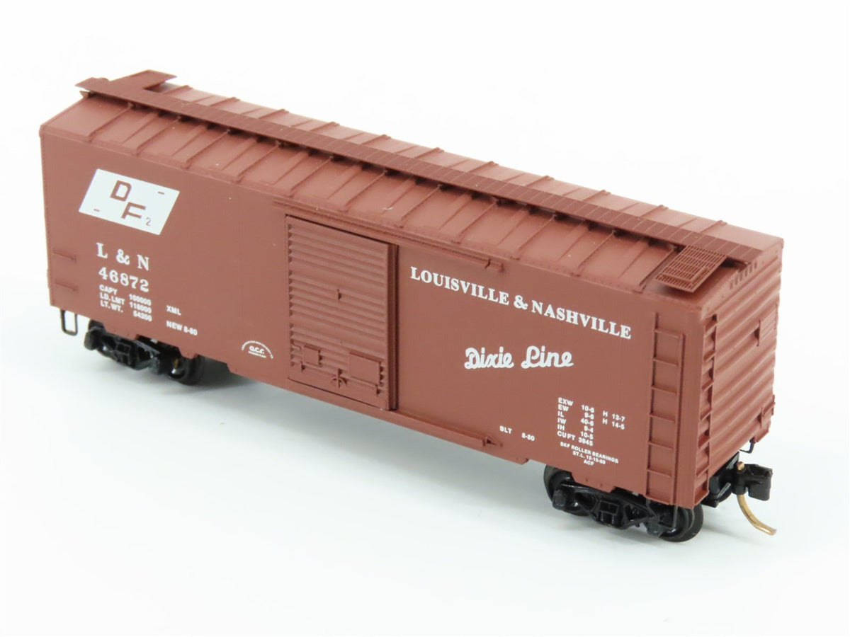 N Scale Kadee Micro-Trains MTL 20430 L&amp;N &quot;Dixie Line&quot; 40&#39; Box Car #46872