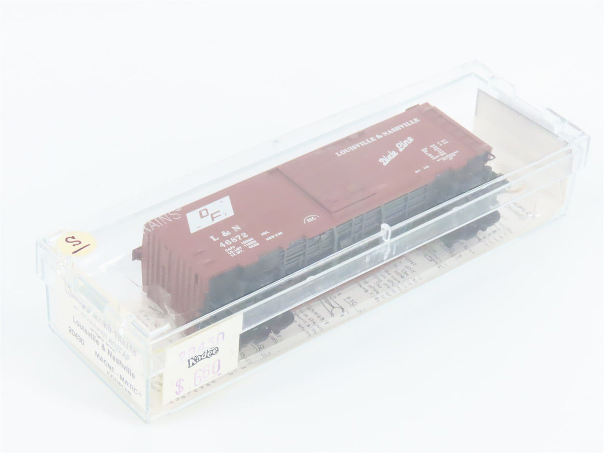 N Scale Kadee Micro-Trains MTL 20430 L&amp;N &quot;Dixie Line&quot; 40&#39; Box Car #46872