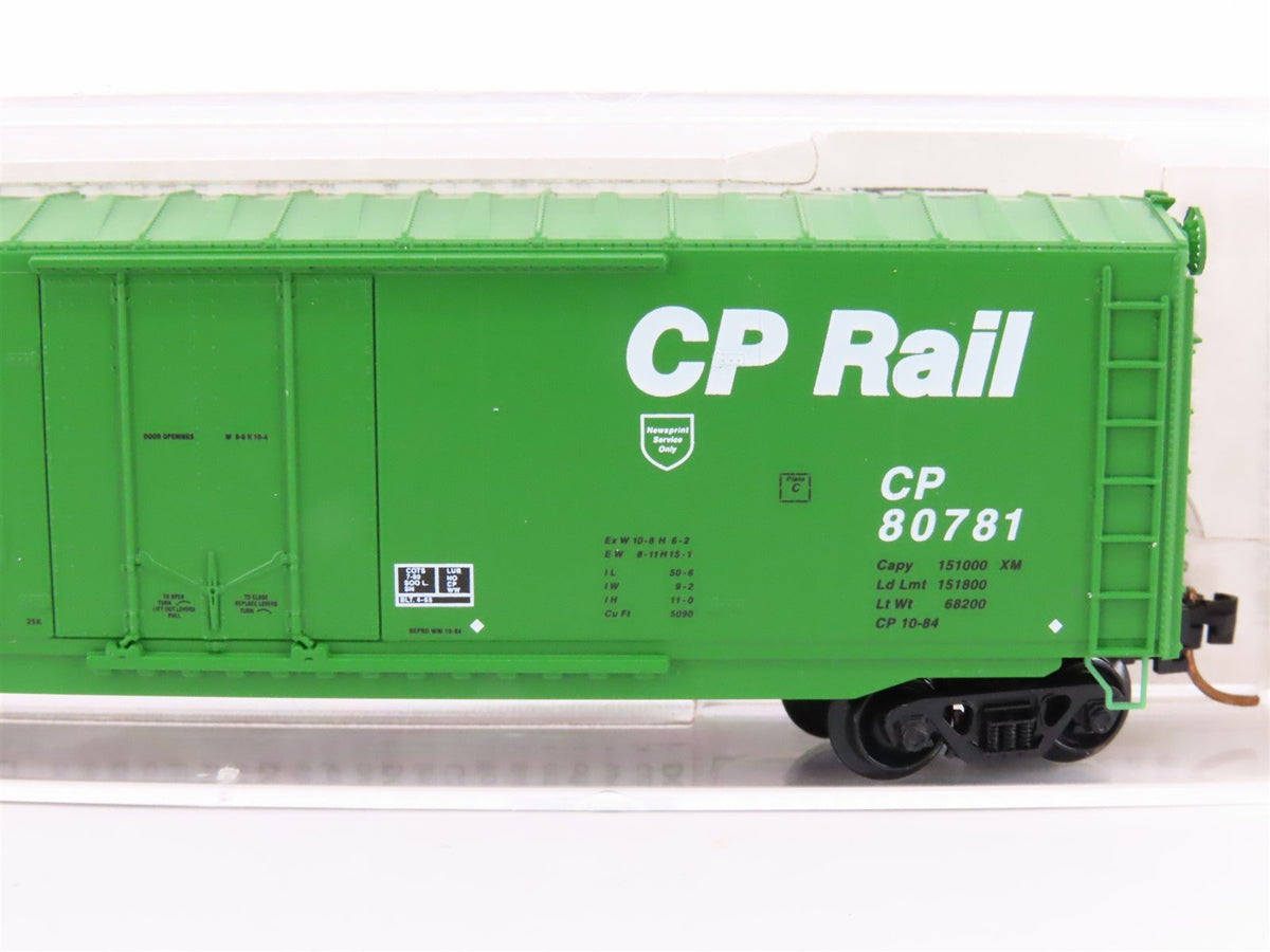 N Micro-Trains MTL 38250 CP Rail Canadian Pacific 50&#39; Plug Door Box Car #80781