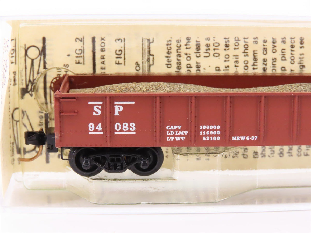 N Scale Micro-Trains MTL/Kadee 48030 SP Railway 50&#39; Gondola Car #94083 wLoad