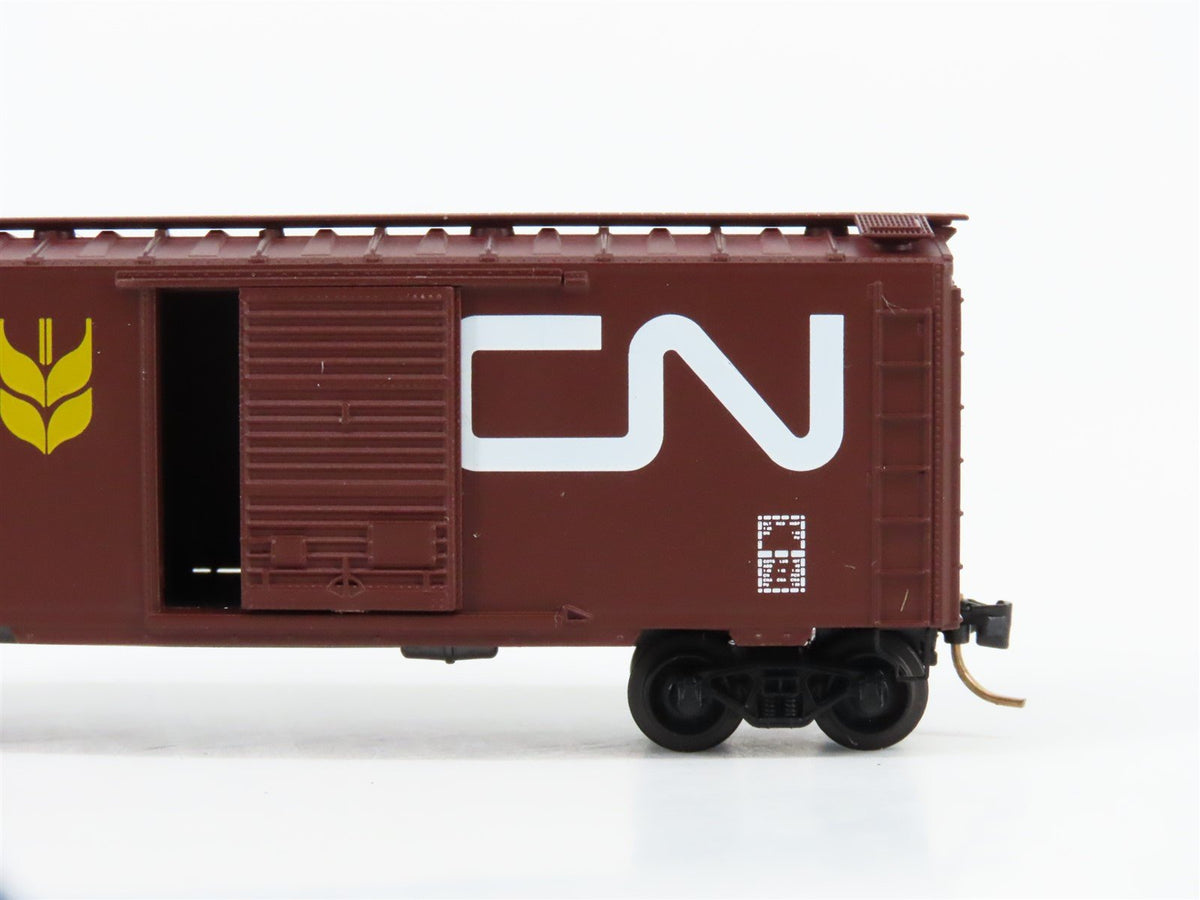 N Scale Kadee Micro-Trains MTL 20550 CN Canadian National 40&#39; Box Car #428687