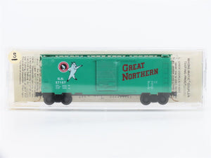 N Scale Kadee Micro-Trains MTL 20420 GN Great Northern Rocky 40' Box Car #27107