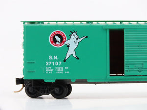 N Scale Kadee Micro-Trains MTL 20420 GN Great Northern Rocky 40' Box Car #27107