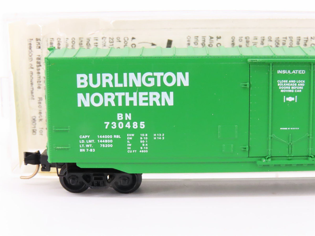 N Micro-Trains MTL 38200 BN Burlington Northern 50&#39; Plug Door Box Car #730485