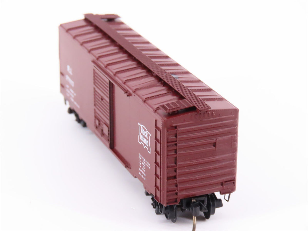 N Kadee Micro-Trains MTL 20058 RI Rock Island 40&#39; Box Car #27653 - Blue Label