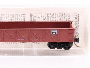 N Micro-Trains MTL 60020 CB&Q Burlington Route 50' Composite Gondola #195451