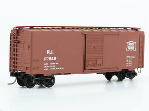 N Kadee Micro-Trains MTL 20058 RI Rock Island 40' Box Car #27658 - Blue Label