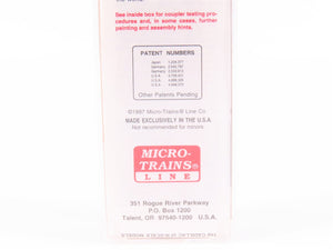N Micro-Trains MTL 38160 BN Western Fruit Express 50' Plug Door Box Car #745461