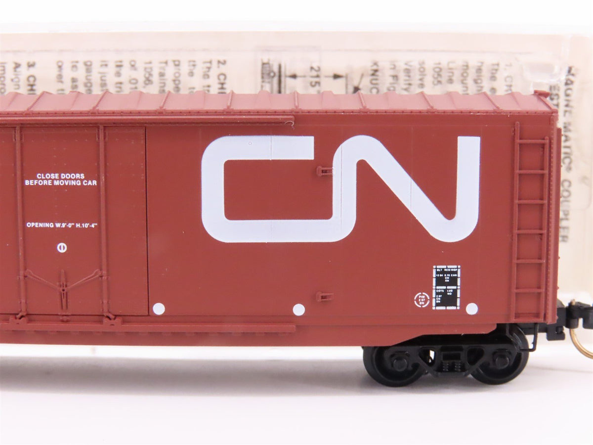 N Micro-Trains MTL 38190 CN Canadian National 50&#39; Plug Door Box Car #401265