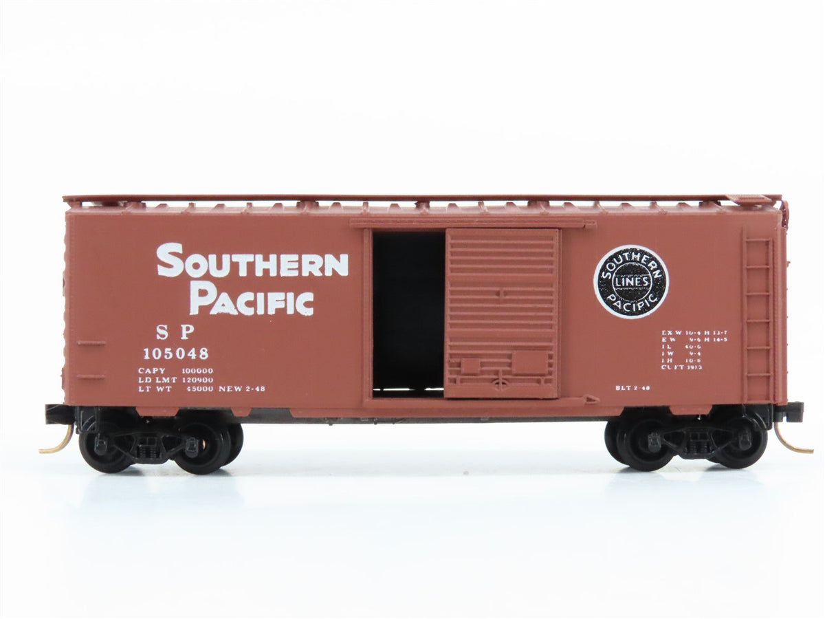 N Scale Kadee Micro-Trains MTL 20080 N&amp;W SP Southern Pacific 40&#39; Box Car #105048