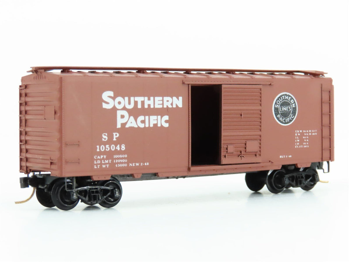 N Scale Kadee Micro-Trains MTL 20080 N&amp;W SP Southern Pacific 40&#39; Box Car #105048