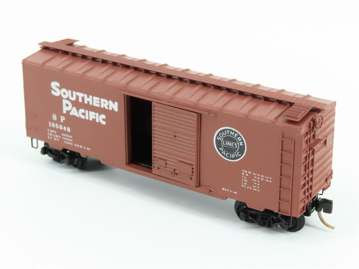 N Scale Kadee Micro-Trains MTL 20080 N&amp;W SP Southern Pacific 40&#39; Box Car #105048